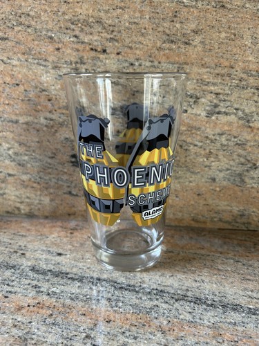 Wes Anderson's The Phoenician Scheme Alamo Drafthouse Ltd Ed Pint Glass + PINS - Picture 4 of 9