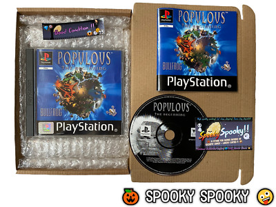 Populous the Beginning PS1 - UK PAL GC - Hochwertige Verpackung - Sendungsverfolgung