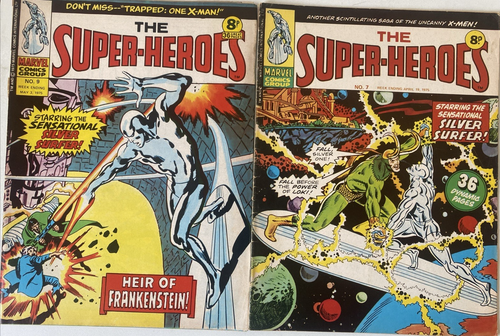 SUPER-HEROES. NUMBER'S BETWEEN 1-49. (42 VINTAGE UK MAGAZINES 1975-1976 LOT). - Picture 5 of 23