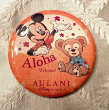 Disney AULANI Hawaii Resort Spa Aloha Welcome Pin Mickey Mouse Duffy Bear