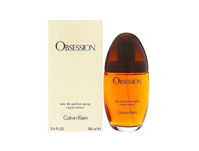 Obsession Perfume By Calvin Klein for Women 3.4 Oz Eau De Parfum Spray 100% Auth