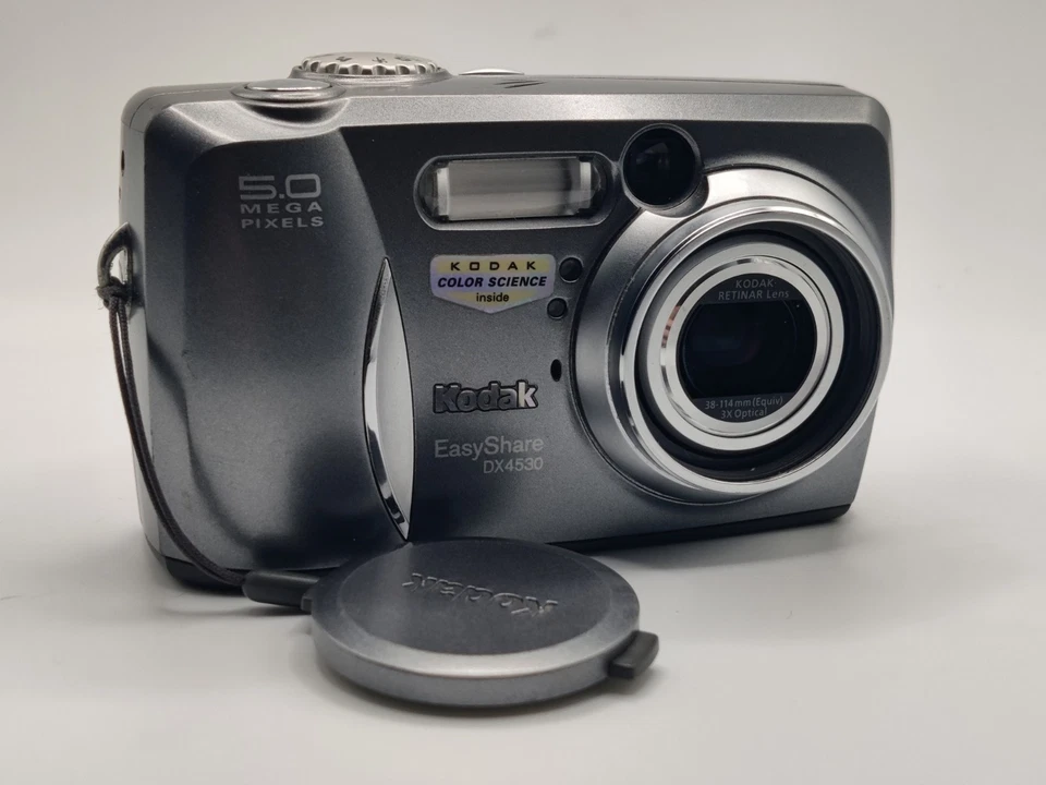 Kodak EasyShare DX4530 5MP CCD DIGICAM Silver Bundle Tested Working - Image 2 of 4
