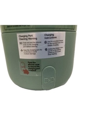 Momcozy Portable Water and Milk Warmer For Travel 17oz Capacity MW05 Ombre Green