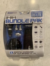 New NINTENDO DS LITE ACCESSORY BUNDLE 17 IN 1 dreamGear Big Deal Pak video game