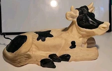 Vintage Telemania Moo Moo Cow Phone 1980's Untested Nice Pre-owned Condition 