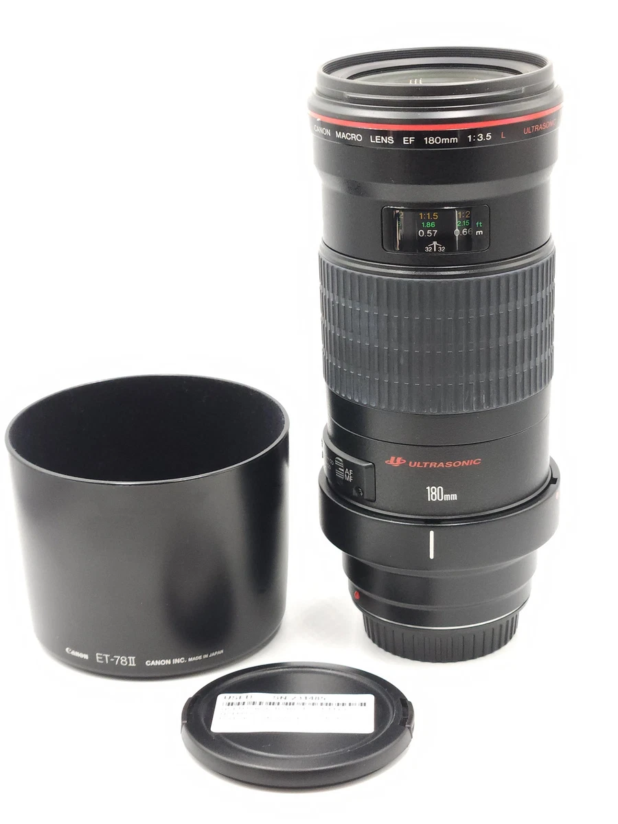 Canon Macro/Close Up Camera Lenses 180mm Focal for sale | eBay