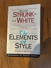 The Elements Of Style by William Strunk Jr and EB White