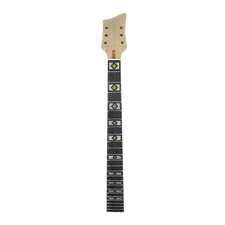 Guitar neck 24fret 24.75inch maple rosewood fretboard Bolt on Heel Block Inlay
