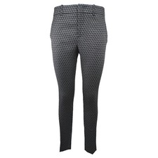 GUCCI - Authentic Geometric 3D Jacquard Wool-Blend Trousers | Size 2US 34EU