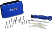 MusicNomad Premium Guitar Tech Screwdriver and Wrench Set