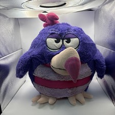 Jay At Play Koo Koo Birds Angry Birds Plush. Purple Pink. 20