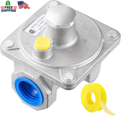 #ad Natural Gas Pressure Regulator 3 4quot; FNPT Gas Propane Pressure Regulator with 1 $31.38