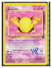 Pokemon Drowzee Team Rocket 54/82 Unlimited HP 1-2