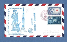 MINUTEMAN 3 RESEARCH BOOSTER LAUNCH JUN 10,1971 LOMPOC  SPACE  COVER  NASA