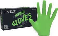 Level 3 Nitrile Gloves Professional Heavy Duty Disposable Gloves Latex Free