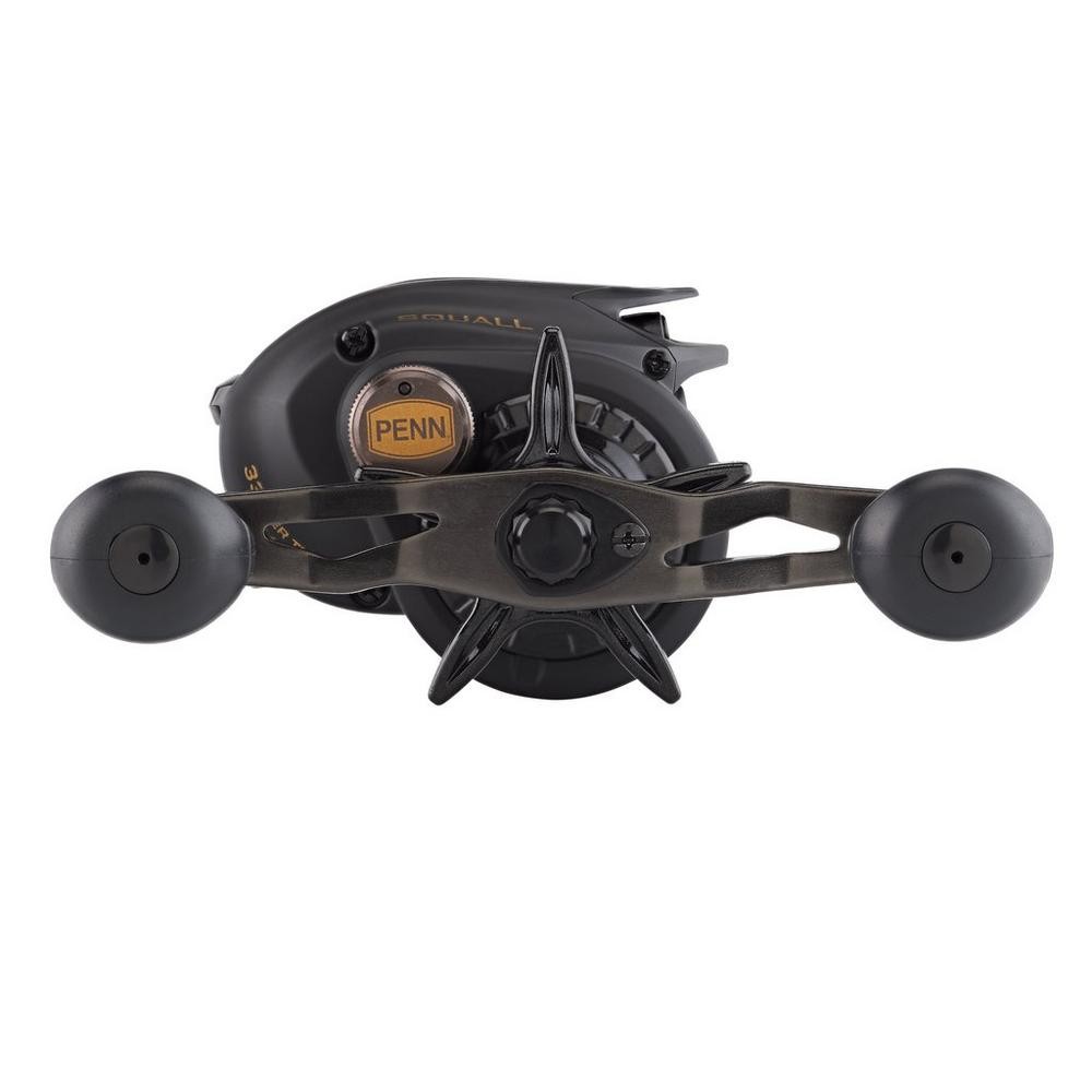 Penn Squall Low Profile Baitcasting Fishing Reels, Metal Frame | FREE 2-DAY SHIP