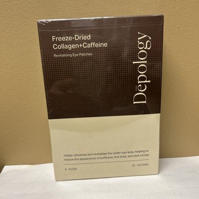 Depology Freeze-Dried Collagen + Caffeine Revitaling Eye Patch (32 Patches =8pr)