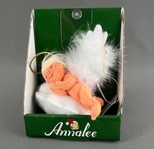 Annalee Christmas Ornament 3 in Sleeping Angel 2024 New in Original Box