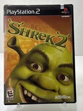 Shrek 2 Sony PlayStation 2, 2004 CASE AND MANUAL ONLY