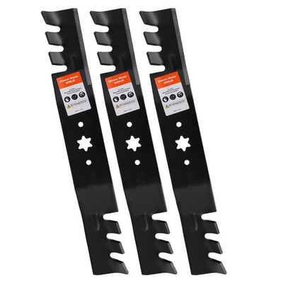 #ad 942 04053C Mower Blades for Cub Cadet 50 Inch Zero Turn Cutting Deck Mowers $27.99