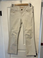 American Eagle Outfitters Pants Womens 2 Beige Corduroy Bootcut Khakis Stretch