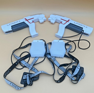 Laser X Original Two Player Laser Tag Gaming Set, Blasters & Chest Sensors