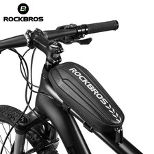 ROCKBROS Universal Scooter Bag,EVA Hard Shell Handlebar Front Bag Waterproof