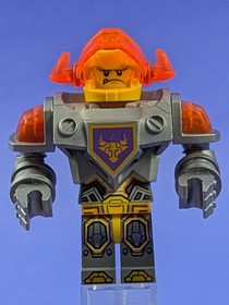 LEGO NEXO KNIGHTS Axl - Trans-Neon Orange Visor nex069 70354 70350