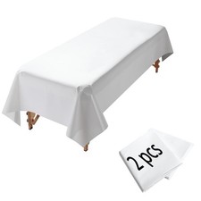 2Pcs Massage Table Sheet, 87 x 51" PVC Reusable Wax Mat Pad Waterproof Massag...