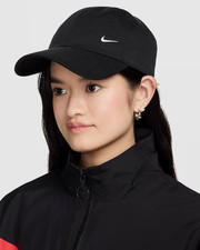 Nike Unisex Club Cap Hat S/M Adjustable Strapback Black FZ5698-010 New with tags