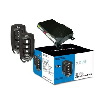 Code Alarms CA1355E 2-Way Car Security System Alarm Built In Tilt & Shock Sensor