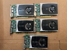 Lot Of 5 Dell Nvidia Quadro 2000 1 GB GDDR5 Displayport DVI 02PNXF Graphics Card