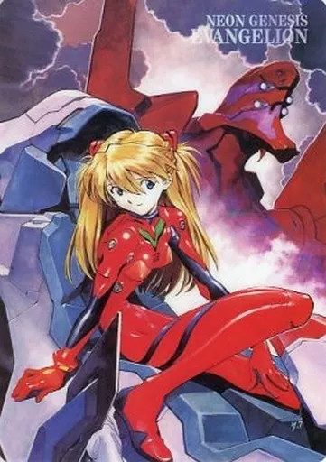Shikinami Asuka Langley Evangelion B5 Underlay Full Color Neon Genesis