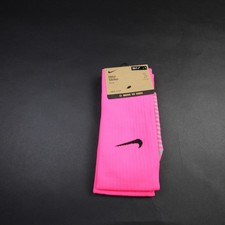 Nike Dri-Fit Socks Womens Hot Pink New with T...