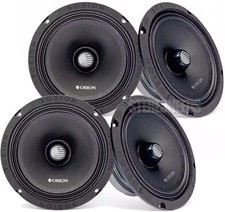 4x Orion Cobalt CM654 6.5" 1000W Mid-Range Bullet Car Audio Loud Speakers 2-Pair