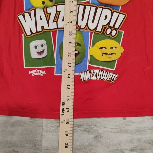 Annoying Orange Kids red T-shirt Size 10/12 - Picture 5 of 9