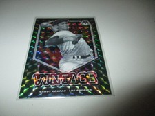 Sandy Koufax 2021 Panini Mosaic Vintage Green Prizm #V15
