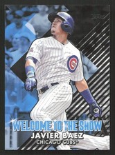 2022 Topps Javier Baez Welcome to the Show Black #/299 #WTTS-19 Card