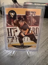 1990-91 Pro Set - Jaromir Jagr #632 Stat Headers Shifted Right (RC)