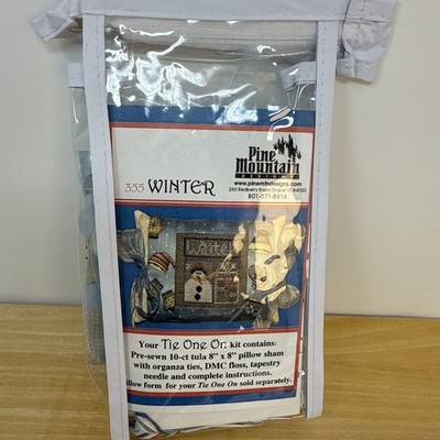 Pine Mountain Designs Tie One On Winter #355