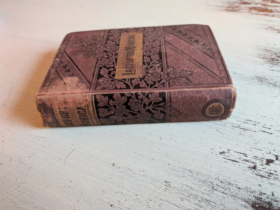 1882 Last Of The Mohicans By James Fenimore Cooper Vintage Hardcover Book Lovell Foto 3 de 4