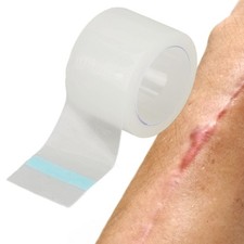 Grade Silicone Scar Sheets Reusable Waterproof Clear for Scar Reduction