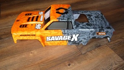 HPI Savage X Karosserie, Ungefahren!