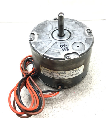 GE 5KCP39FGN223AS Ruud 51-21853-03 1/3HP Condenser Motor 1075RPM 230V used MC118