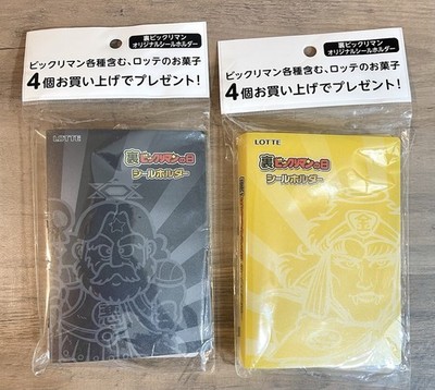 Rare Lotte Bikkuriman Original Sticker Collection Collector Holder Binder Japan