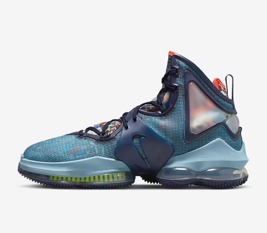 NEW Men's Nike LeBron XIX 19 Basketball Shoes Witness CZ0203 400