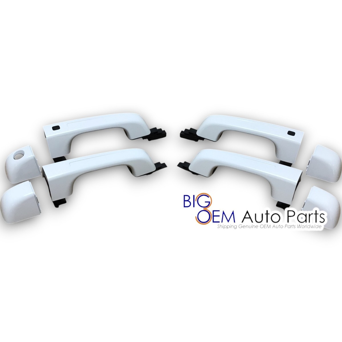 2020-2024 RAM 1500 Bright White PW7 front entry rear Door Handle