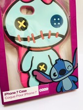 Funda de teléfono Disney iPhone 7 Lilo & Stitch Scrump MXYZ teléfono cubierta de silicona grande