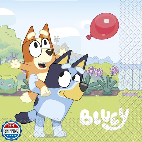 Unique Bluey Birthday Party Supplies Set for 16 Guests - Bluey Plates and Nap - 第 5/5 張圖片
