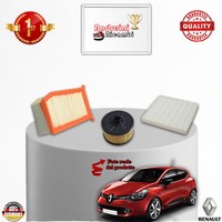 Inspektionskit Filter Renault Clio IV 0.9 Tce 66KW 90CV Von 2013->